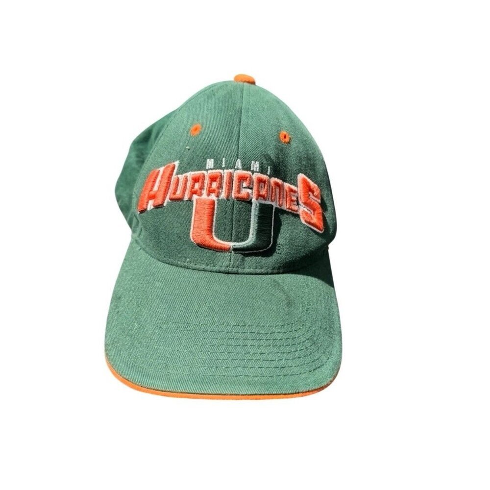 Vintage Miami Hurricanes Twins Enterprise Hat Adjustable Collegiate Football‎